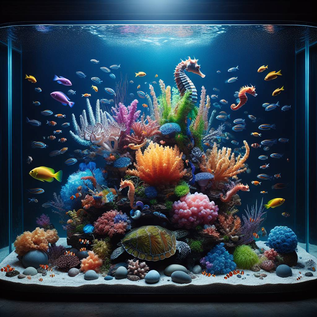 Aquarien als Kunstwerke: Kreativität und Inspiration