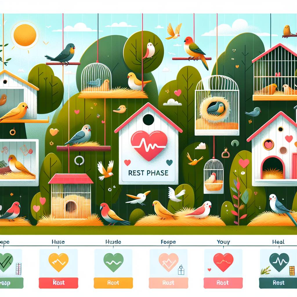 Erholungsphasen und ihre Bedeutung für die Gesundheit Ihrer Vögel