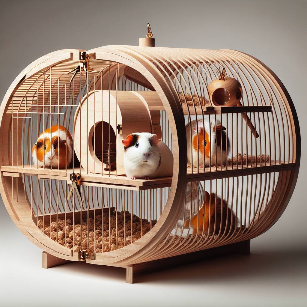 Innovative Gehege-Designs für Meerschweinchen und Hamster