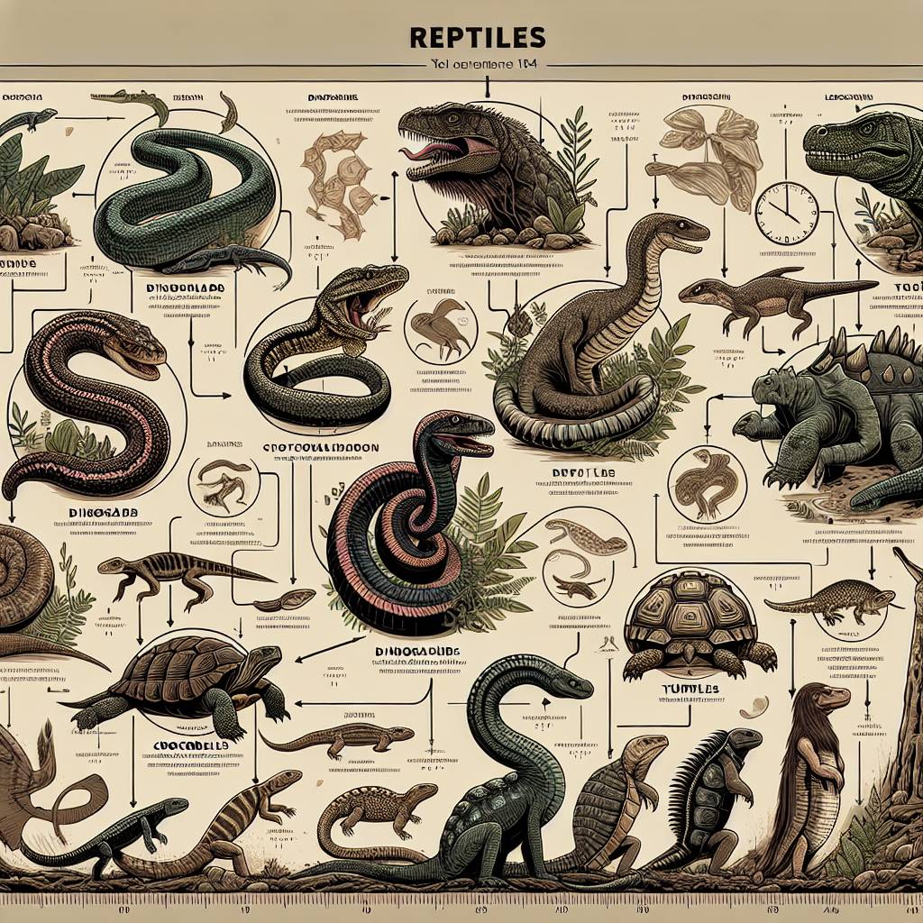 Interessante Fakten über die Evolution und Geschichte von Reptilien