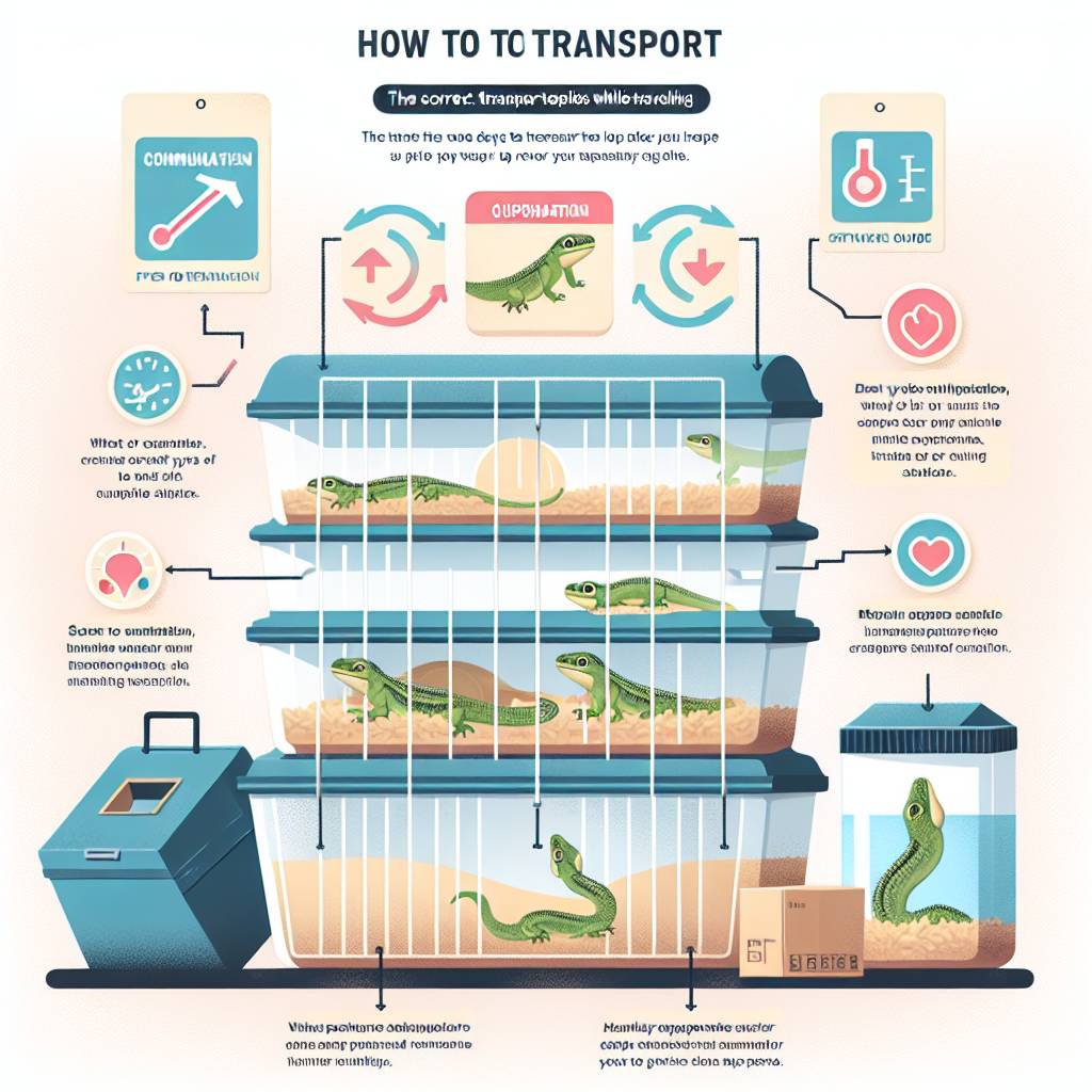 Wie man Reptilien auf Reisen richtig transportiert