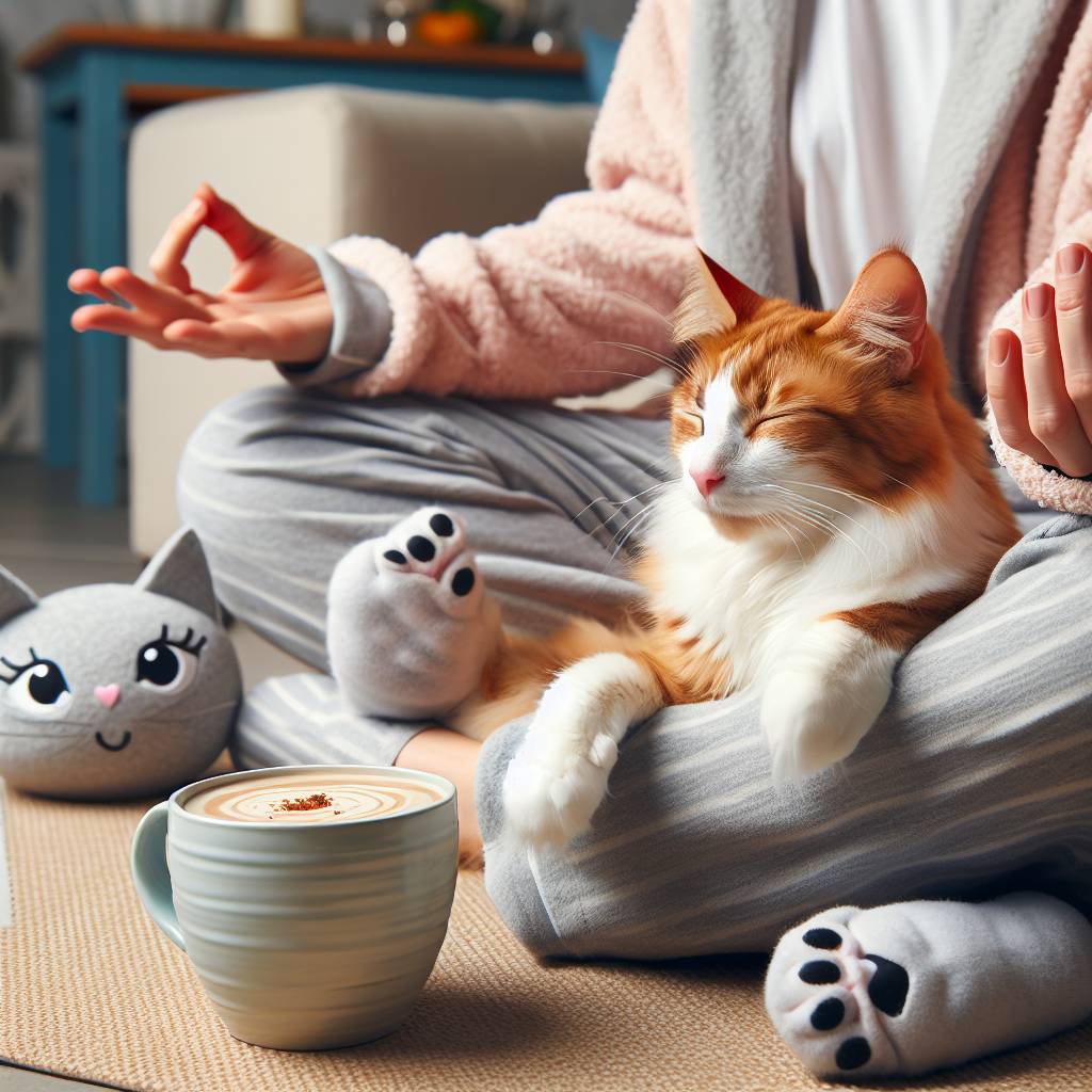 Meditationstechniken mit Ihrer Katze: Entspannung für Mensch und Tier