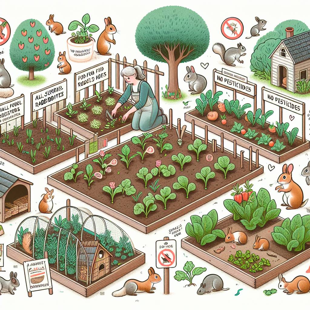 Tipps für tierfreundliche und sichere Gartenarbeit mit Nagetieren