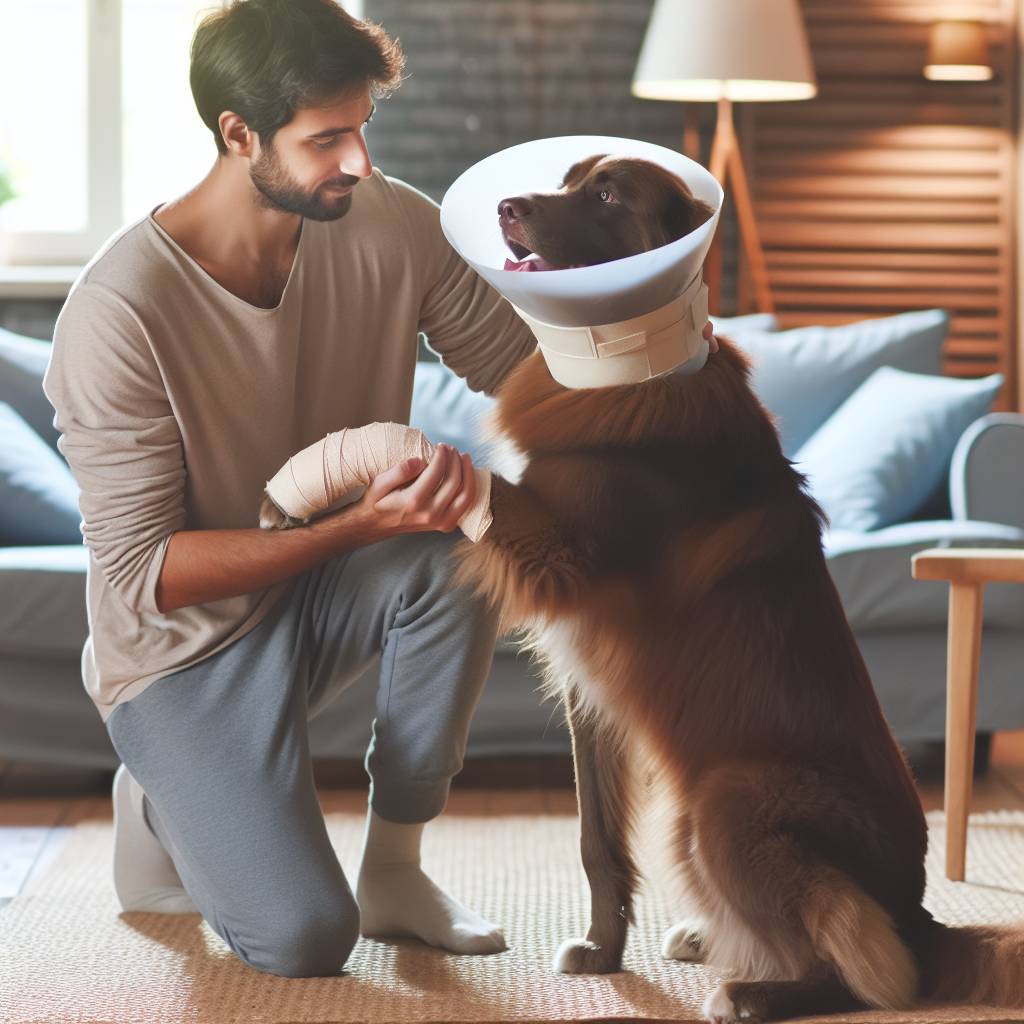 Wie Sie Ihrem Hund nach einer Operation helfen, wieder auf die Beine zu kommen